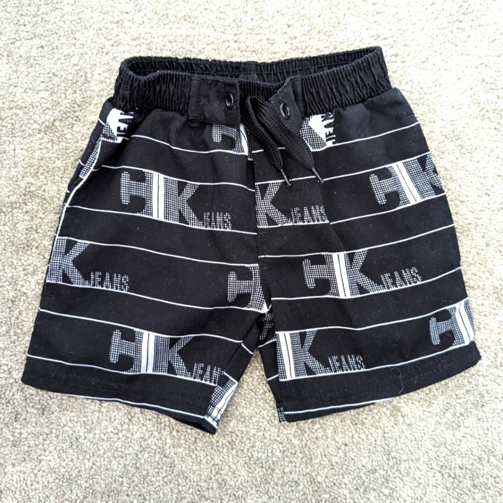Calvin Klein Jeans swim trunks shorts for baby boys size 12 months